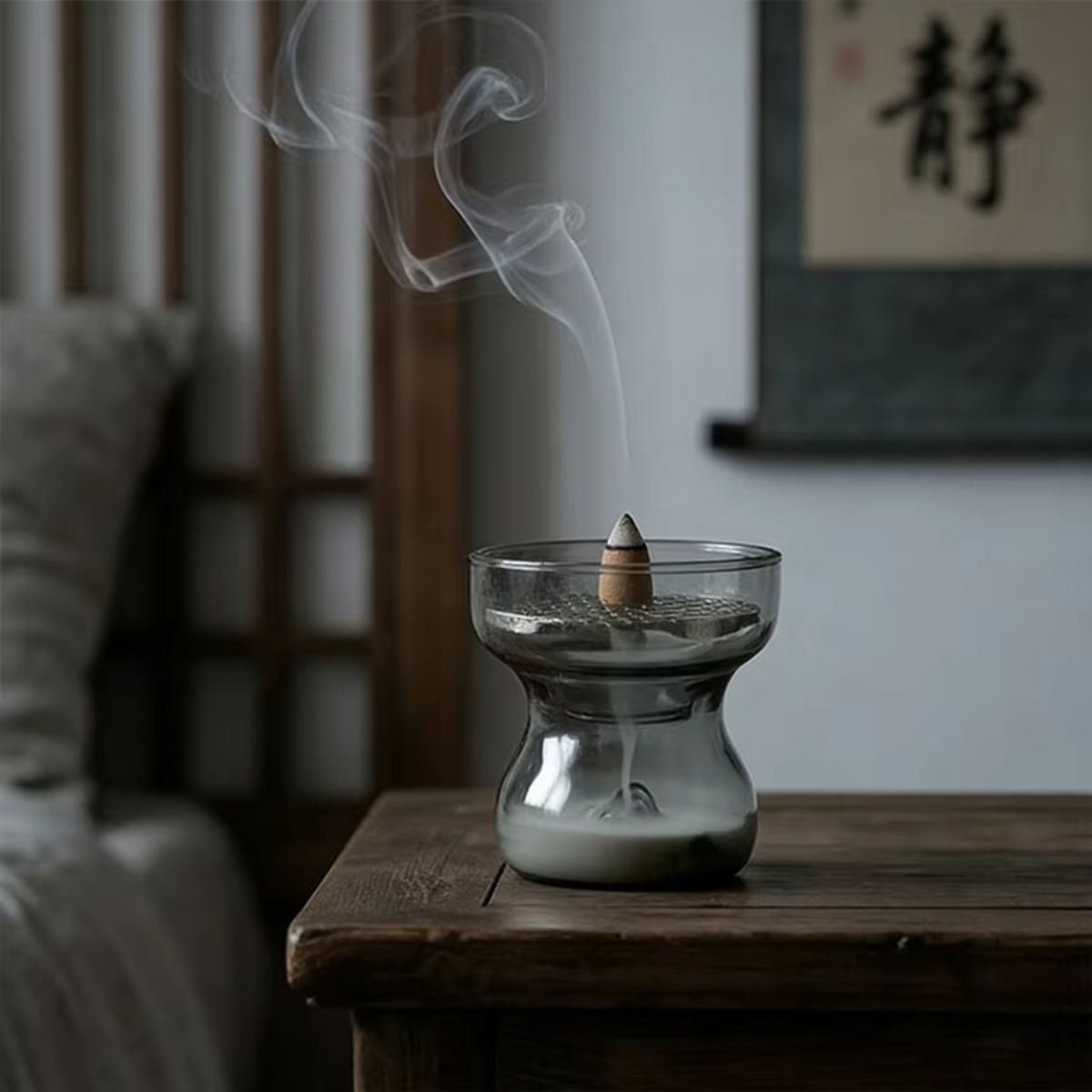 Mountain Glass Incense Burner & Ash Catcher