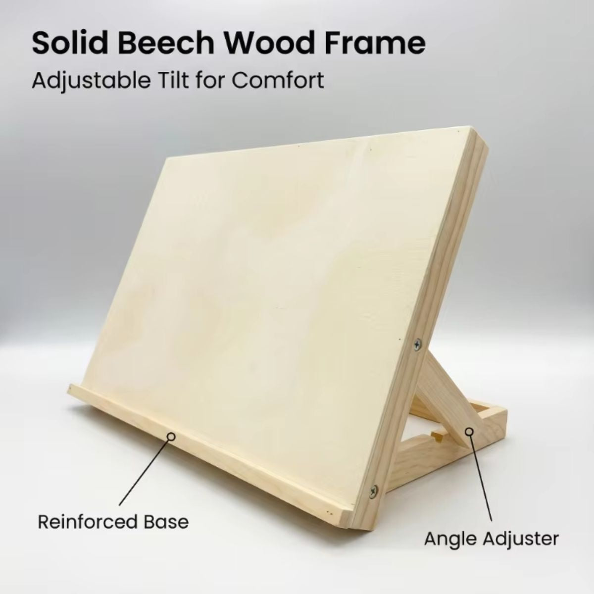 Portable Foldable Wooden Desktop Art Easel